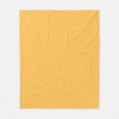 Golden Daffodil Geel, heldere, vaste kleuren Fleece Deken (Voorkant)