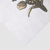 Golden Daffodil Tissuepapier (Detail)