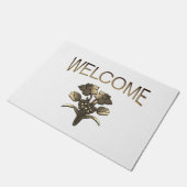 Golden Daffodil Welkom Deurmat (Schuin)