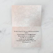 Golden daffodils-Moederdag kaart (Binnen)