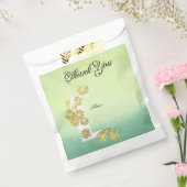 Golden Daisy Dream Elegance Romance  Chic Bedankzakje (Gezegeld)