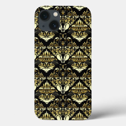 Golden Damask Case-Mate iPhone Case (Achterkant)