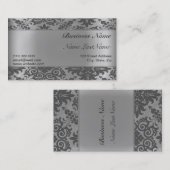 Golden Damask Elegant Visitekaartje (Voorkant / Achterkant)