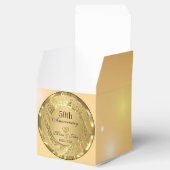 Golden Damask Jubileum Bedankdoosjes (Geopend)