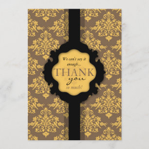 Golden Damask TY Card 2 Bedankkaart