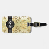 Golden dammer bagagelabel (Voorkant horizontaal)