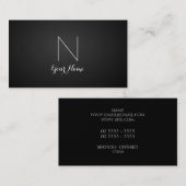 Golden Daring en Monogrammed Visitekaartje (Voorkant / Achterkant)