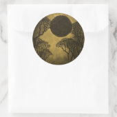 Golden Dark Forest Eclipse Stickers (Tas)