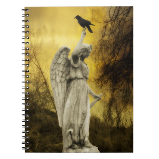 Golden Day Crow Notitieboek (Voorkant)