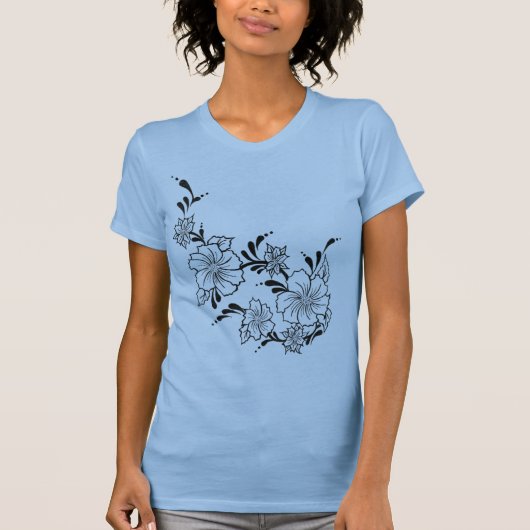 Golden Day Flowers T-shirt (Voorkant)