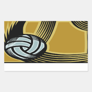 Golden Days - Rechthoekige Sticker