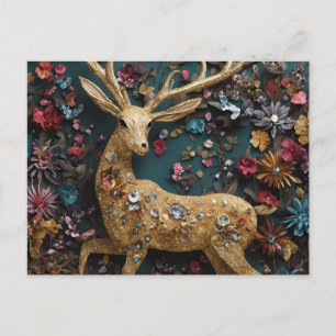 Golden Deer Briefkaart