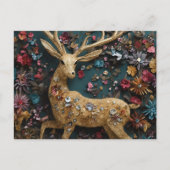 Golden Deer Briefkaart (Voorkant)