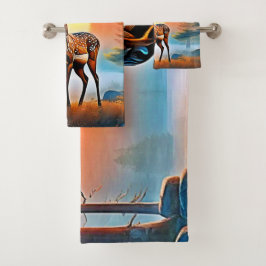 Golden Deer Twilight Peak Bad Handdoek