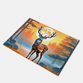 Golden Deer Twilight Peak Deurmat (Schuin)