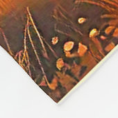 Golden Deer Twilight Peak Fleece Deken (Hoek)