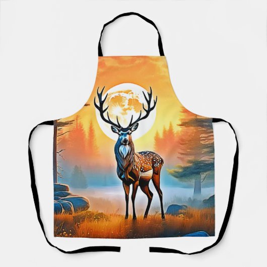 Golden Deer Twilight Peak Schort (Voorkant)