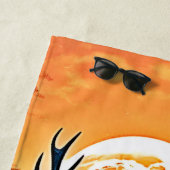 Golden Deer Twilight Peak Strandlaken (In situ)