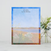 Golden Delaware Briefhoofd Sjabloon (Staand voorkant)