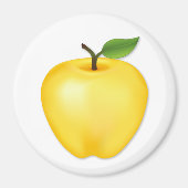 Golden Delicious Apple Magneet (Voorkant)