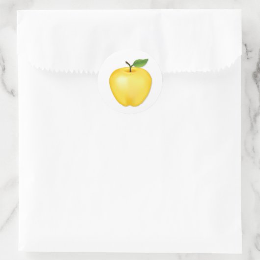 Golden Delicious Apple Sticker (Tas)
