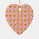 Golden Delicious Cute kleine pokken Keramisch Ornament (Rechts)