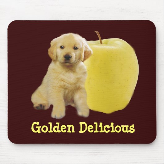 Golden Delicious Mousepad Muismat (Voorkant)