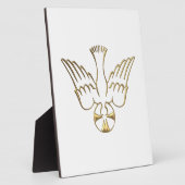 Golden Descent van het Heilige Geest Symbool Fotoplaat (Zijkant)