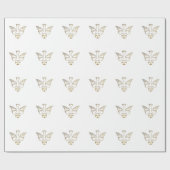 Golden Descent van het Heilige Geesteskronkelpapie Cadeaupapier (Vlak)