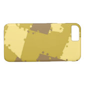 Golden Desert Camo Case-Mate iPhone Case (Achterkant (Horizontaal))