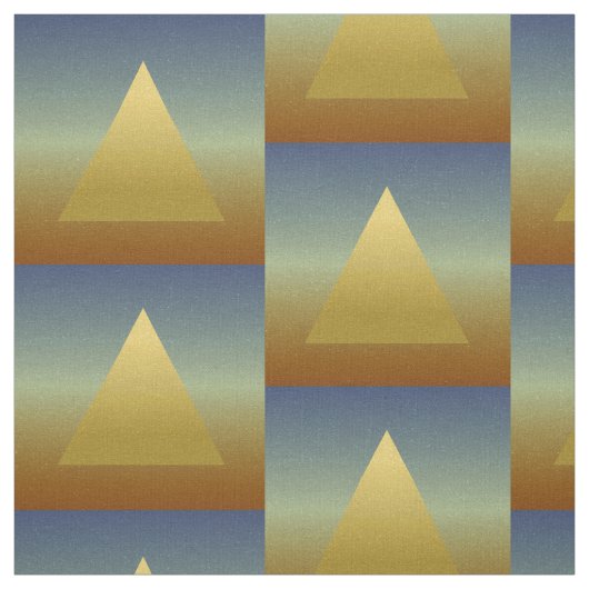 Golden Desert Pyramid Stof (Swatch)
