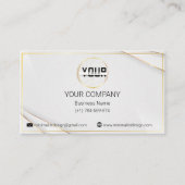 Golden Design QR Code Professional Visitekaartje (Voorkant)