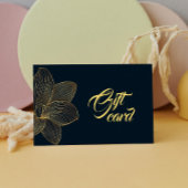 Golden Details Esthetisch Certificaat Cadeau Kaart
