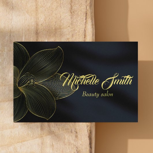 Golden Details Esthetisch QR Code Social Media Visitekaartje