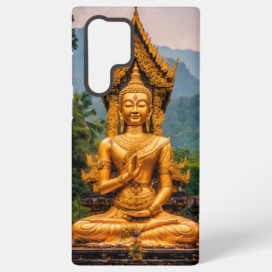 Golden Dhamma in the Northern Hills Samsung Galaxy Hoesje (Achterkant)