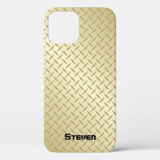 Golden Diamond Bord met naam Case-Mate iPhone Case (Achterkant)