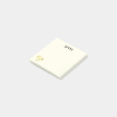 Golden Diamond Post-it Notes (Schuin)