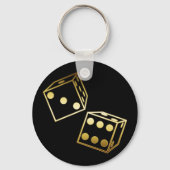 GOLDEN DICE SLEUTELHANGER (Voorkant)