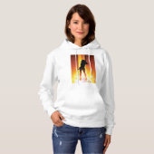 Golden Disco Woman Hoodie (Voorkant volledig)