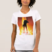 Golden Disco Woman T-shirt (Voorkant)