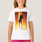 Golden Disco Woman T-shirt (Voorkant)