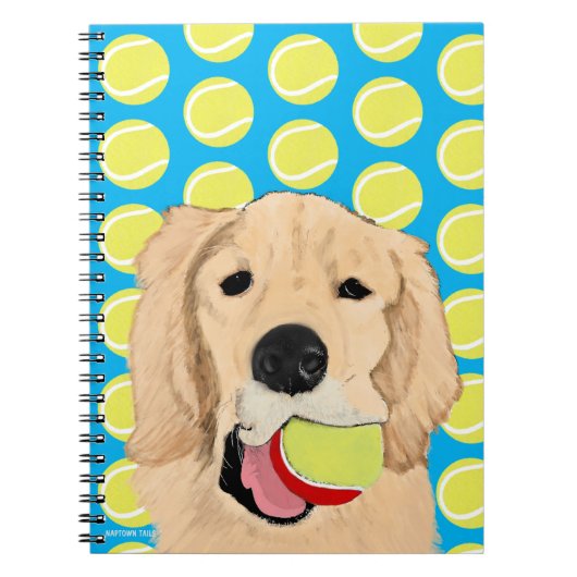 Golden Dog heeft een Notitieboek (Voorkant)
