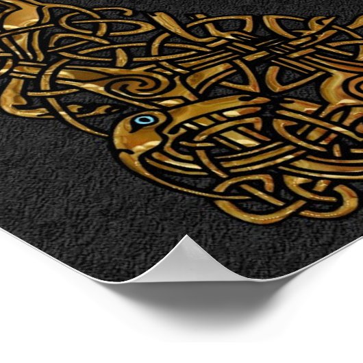 Golden Dogs Print (Hoek)