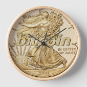 Golden Dollar Funny Bitmunt Cryptocurrency HODL (Voorkant)