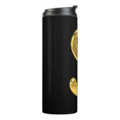 Golden Dollar Sign Thermosbeker (Gedraaid links)