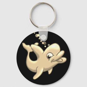 Golden Dolphin Sleutelhanger