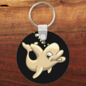 Golden Dolphin Sleutelhanger (Voorkant)