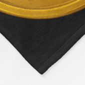 Golden Dome Trump Great American Map Patriotic 4th Fleece Deken (Hoek)