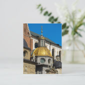 Golden Dome, Wawel Castle Krakow Briefkaart (Staand voorkant)