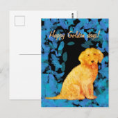 Golden Doodle Ansichtkaart Briefkaart (Voorkant / Achterkant)